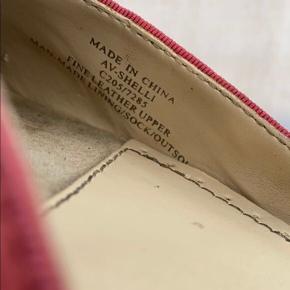 Adrienne Vittadadini Pink Suede Flats - Picture 8 of 8